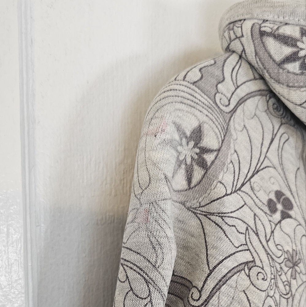 Rare Psychedelic Floral Hoodie - Picture 7 of 12